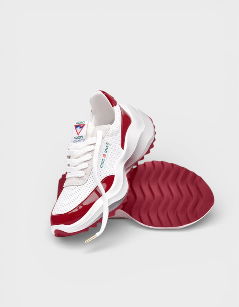 Atlantis Sneaker White Red