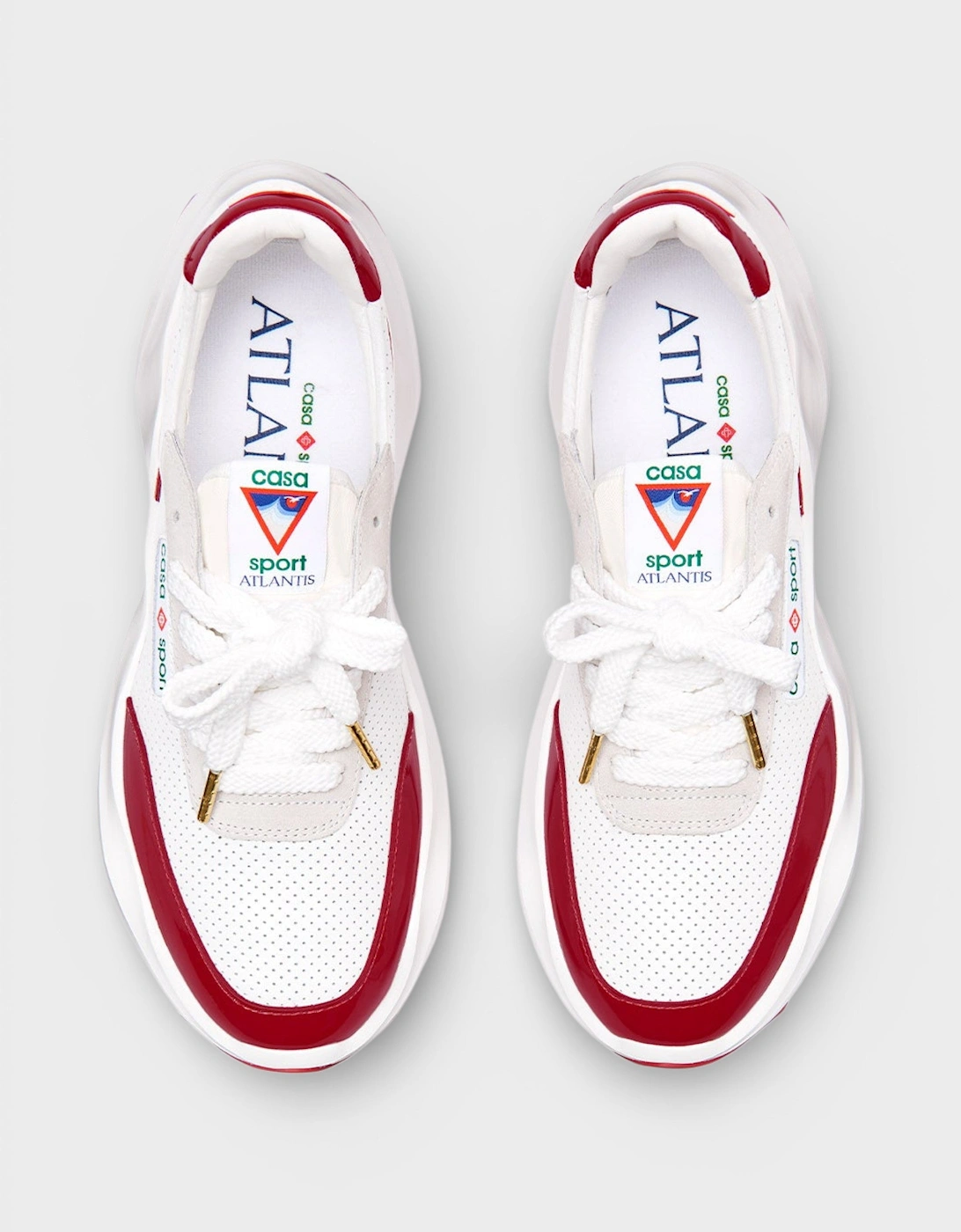 Atlantis Sneaker White Red