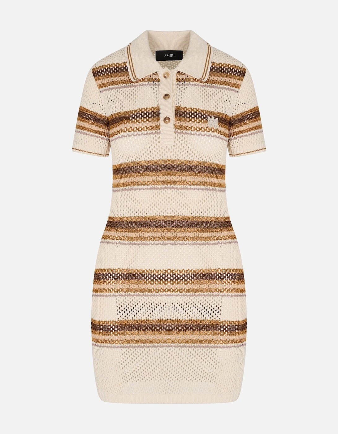 WOMENS MA STRIPE POLO MINI DRESS, 6 of 5