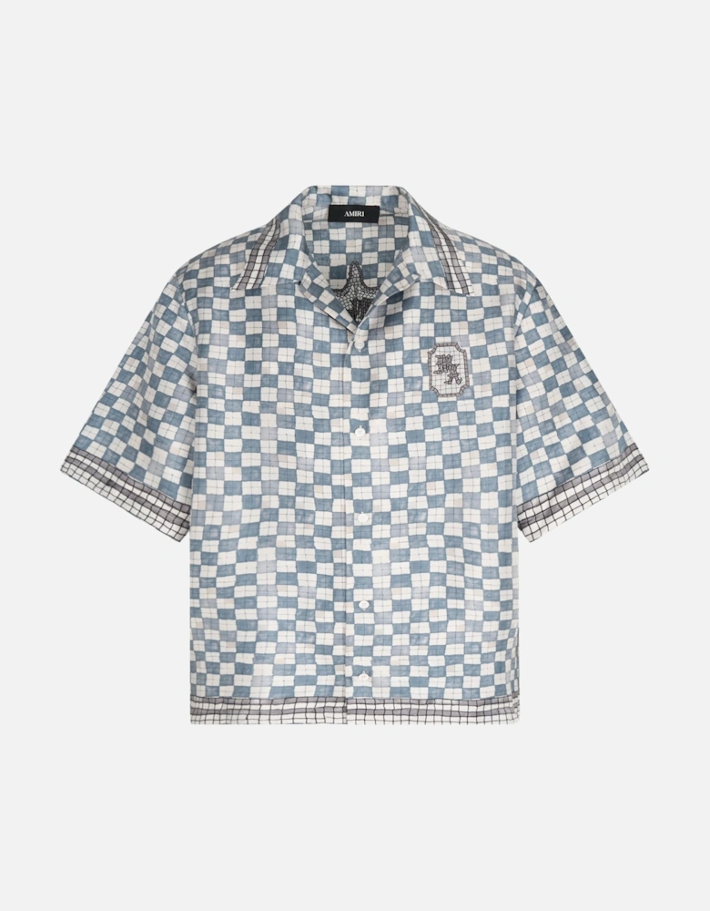 MA CHECKERED BOWLING SHIRT