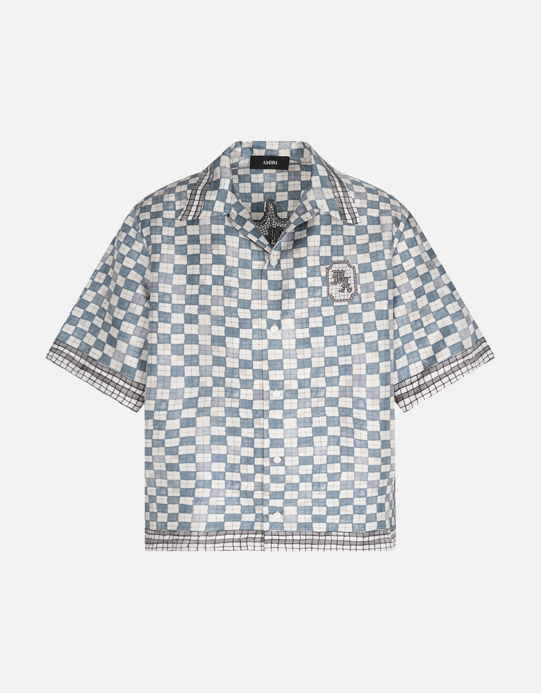 MA CHECKERED BOWLING SHIRT, 5 of 4