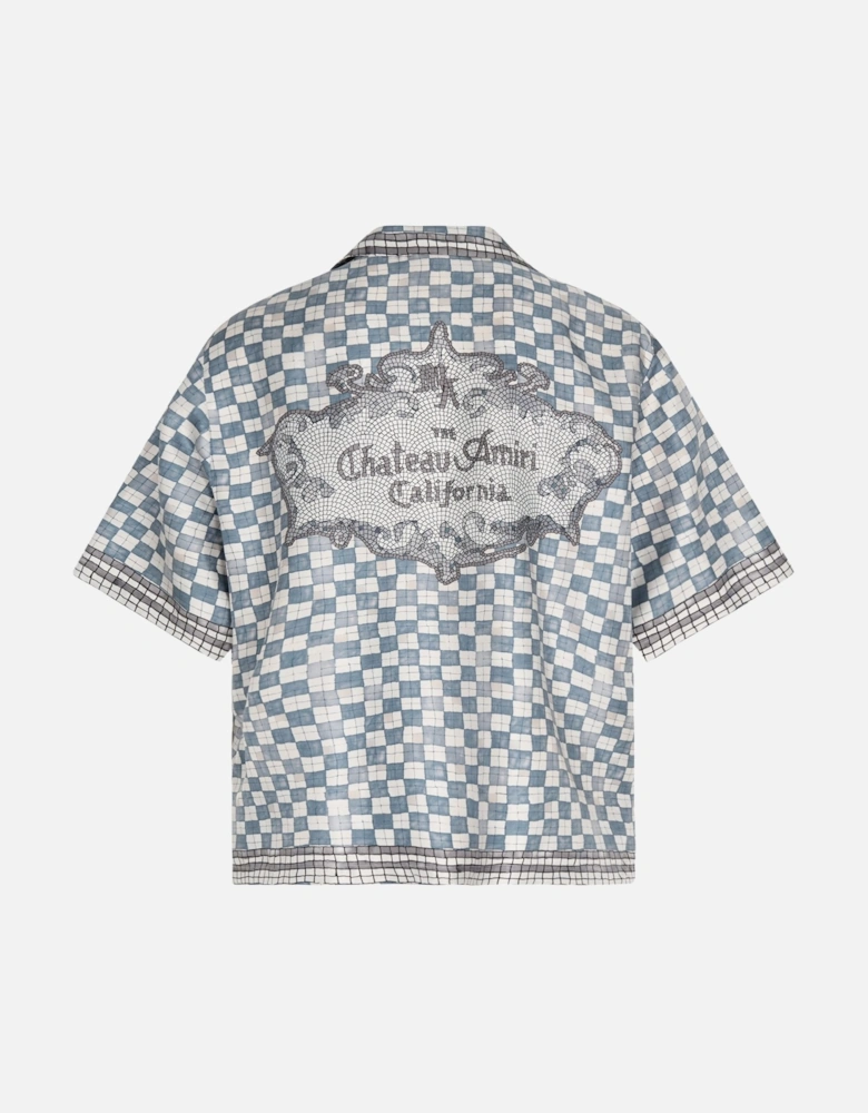 MA CHECKERED BOWLING SHIRT