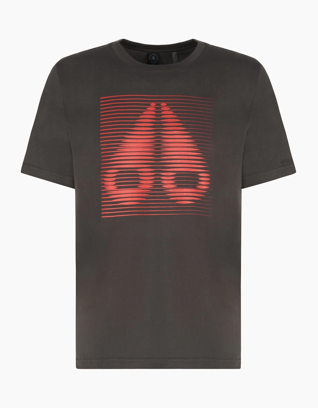 Moose Knuckles Moose Knuckles Men's Raydaze T-Shirt Grey - Cream/Grey
