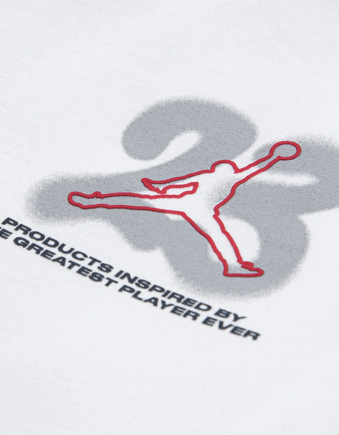 Jordan Boys 23 Throw Up T-Shirt in White