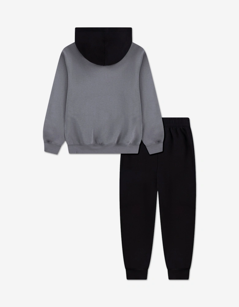 Jordan Kids MJ Brooklyn Fleece Tracksuit in Black