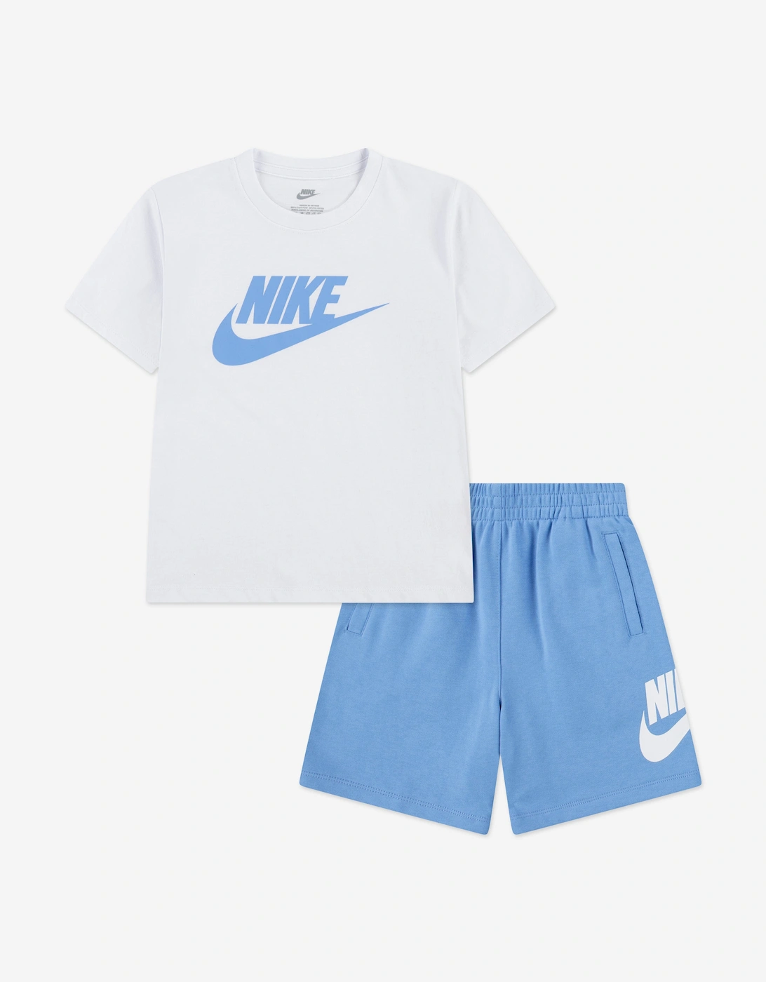 Kids Club T-shirt and Shorts Set in Blue, 8 of 7