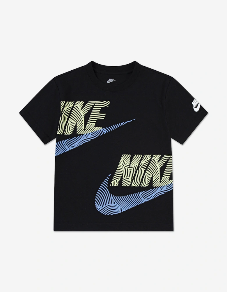 Boys NSW Relaxed Short Set in Black