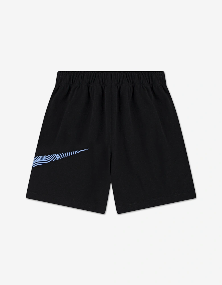 Boys NSW Relaxed Short Set in Black