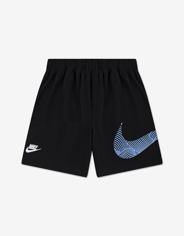 Boys NSW Relaxed Short Set in Black