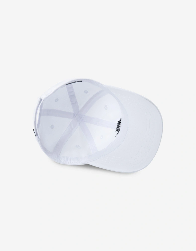 Kids Futura Curve Brim Cap in White