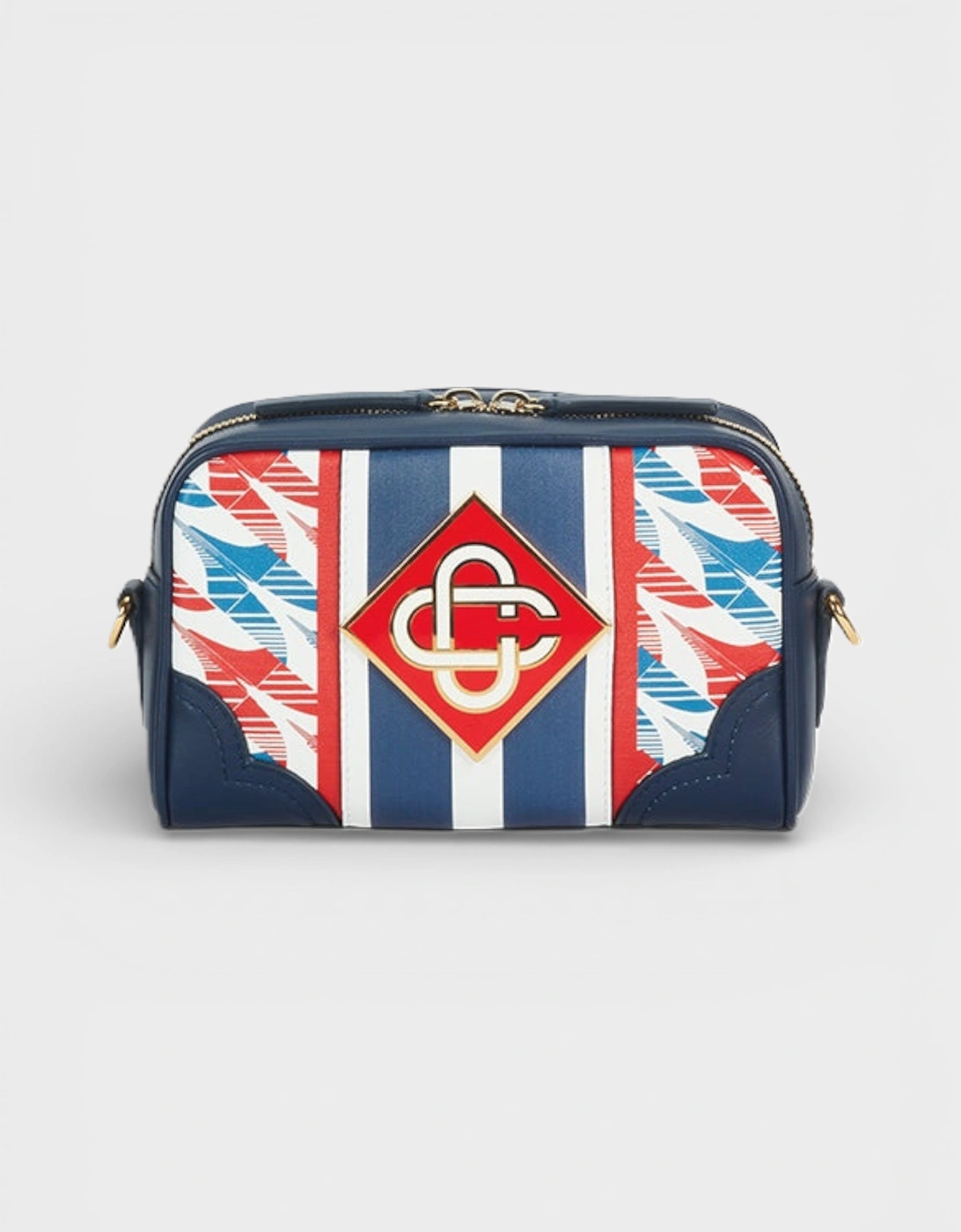 Casablanca Casablanca Women's Crossbody Bag Red White Blue