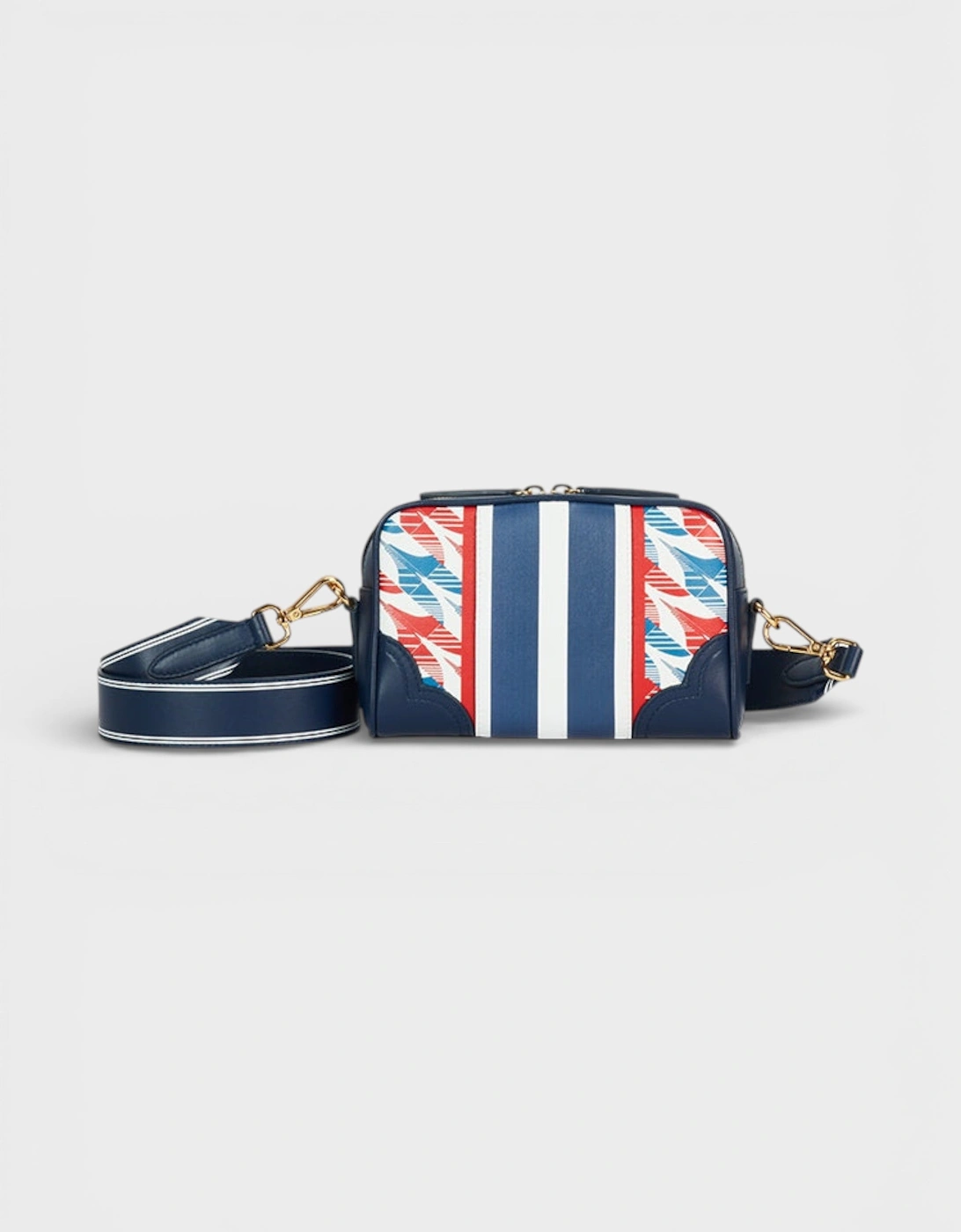 Crossbody Bag Red White Blue Black
