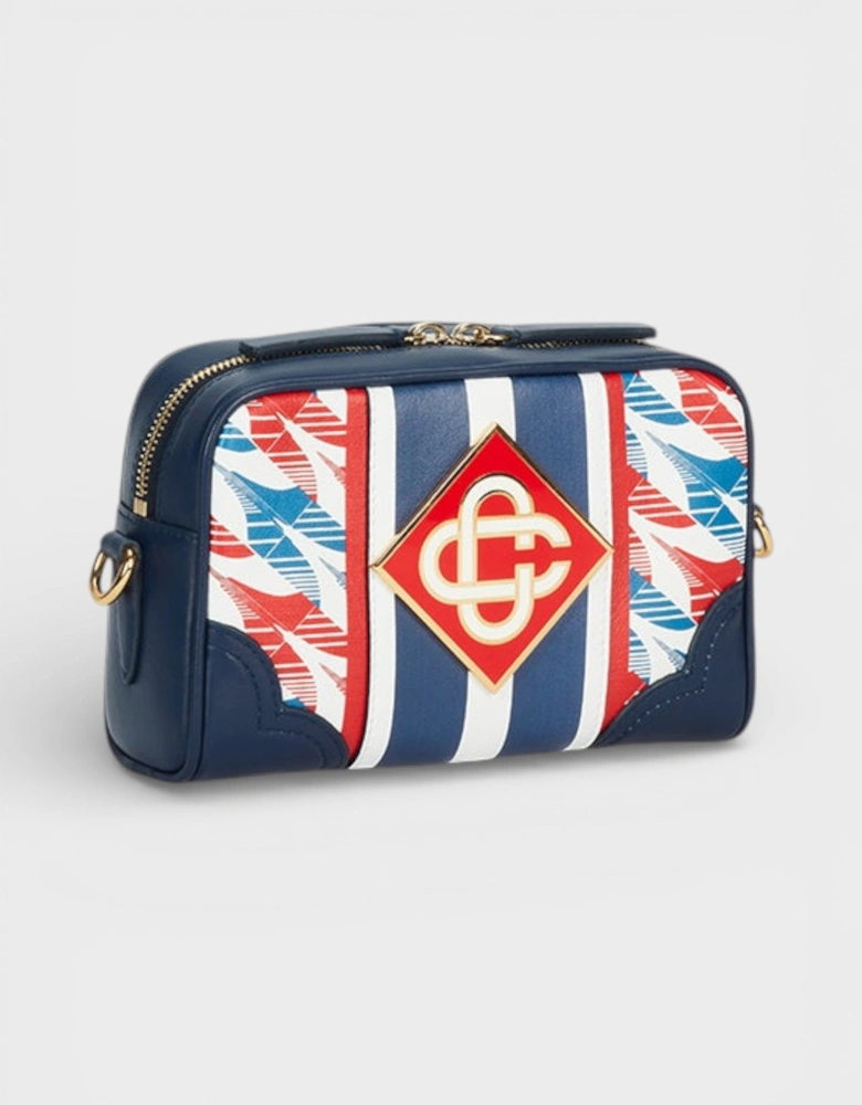 Crossbody Bag Red White Blue Black