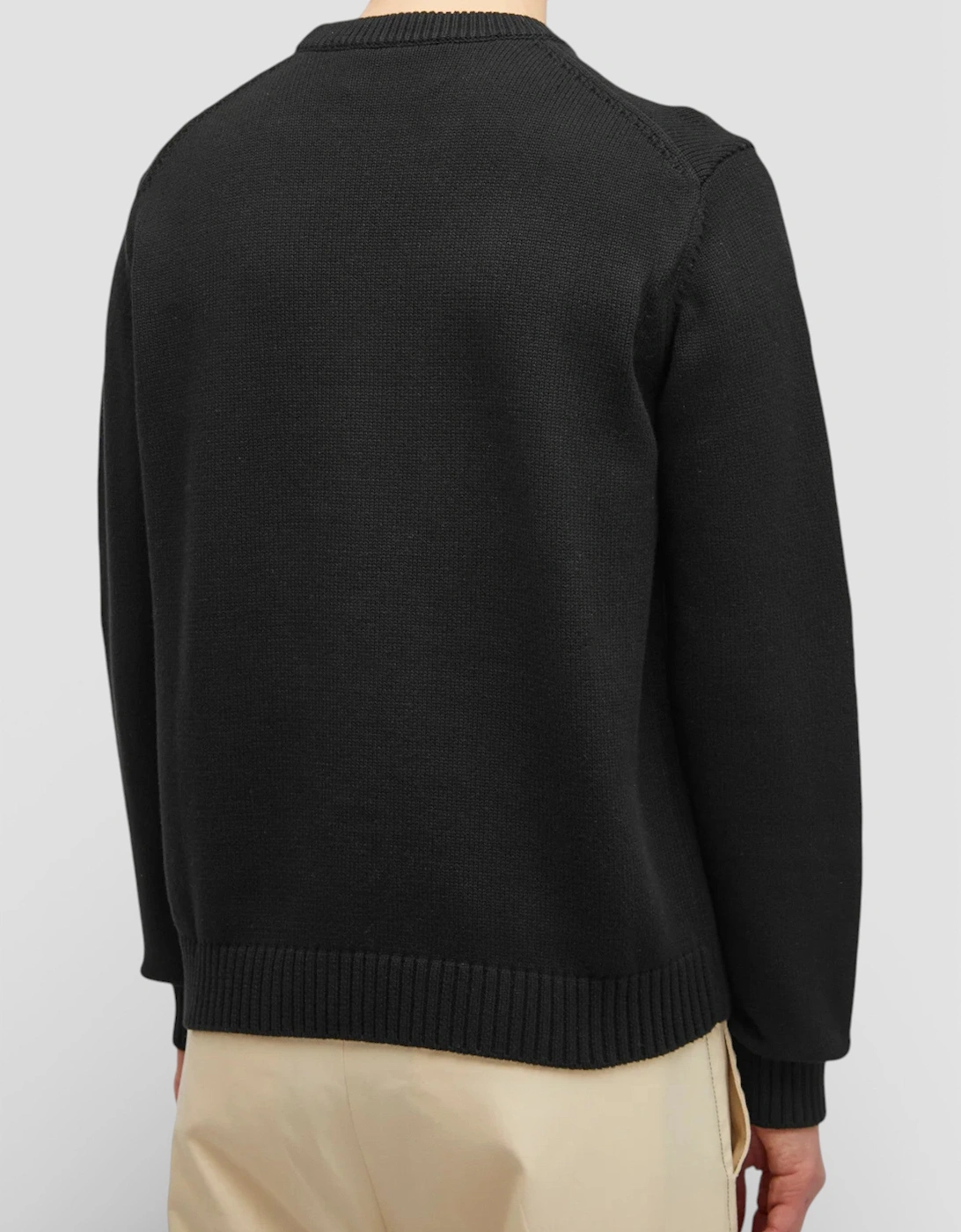 Pyramide D'Oranges Intarsia Jumper Black