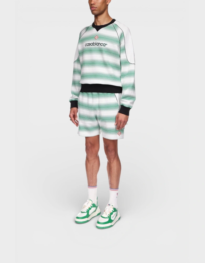 Interlock Sweatshirt Gradient Stripe