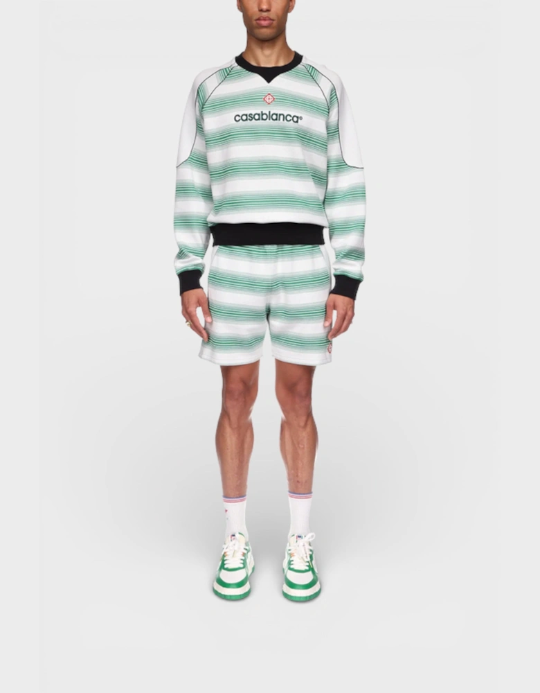 Interlock Sweatshirt Gradient Stripe