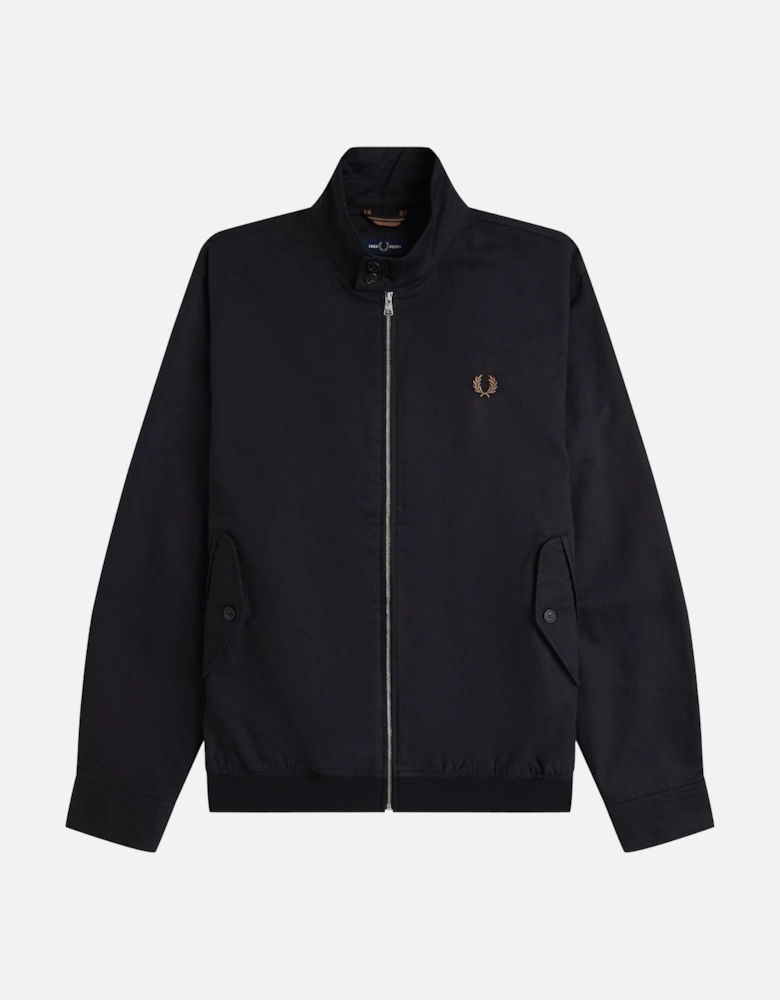 Twill Harrington Jacket Black