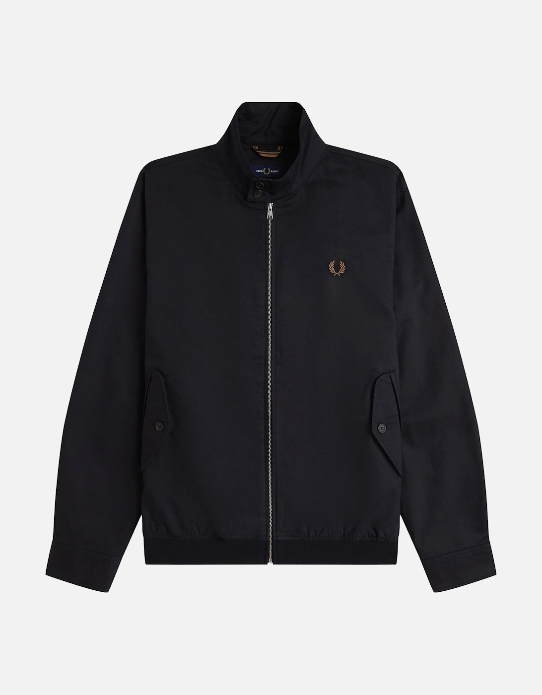Twill Harrington Jacket Black, 5 of 4