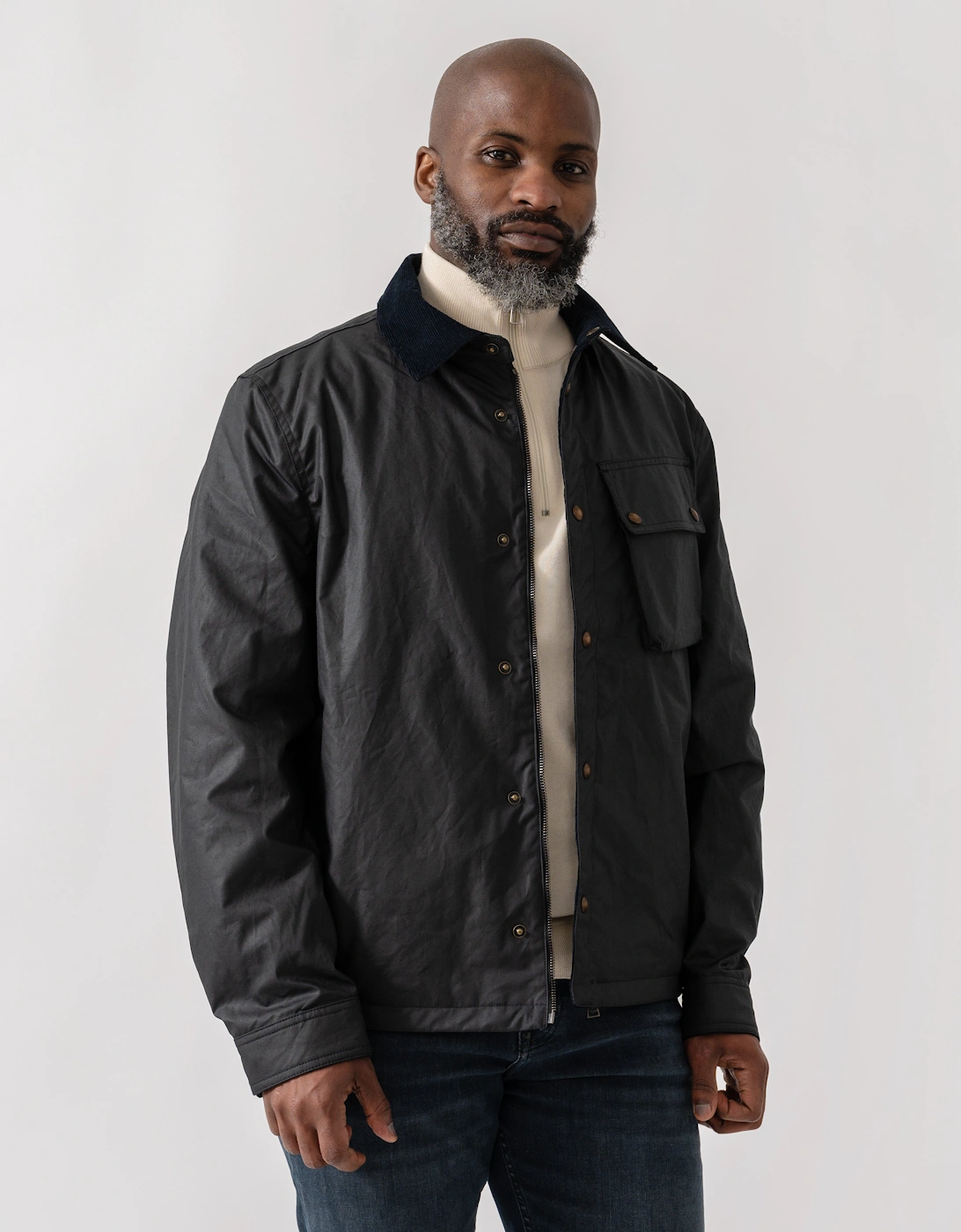 Ground Mens Jacket - Dark Navy