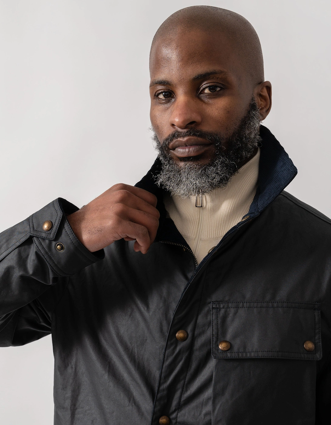 Ground Mens Jacket - Dark Navy