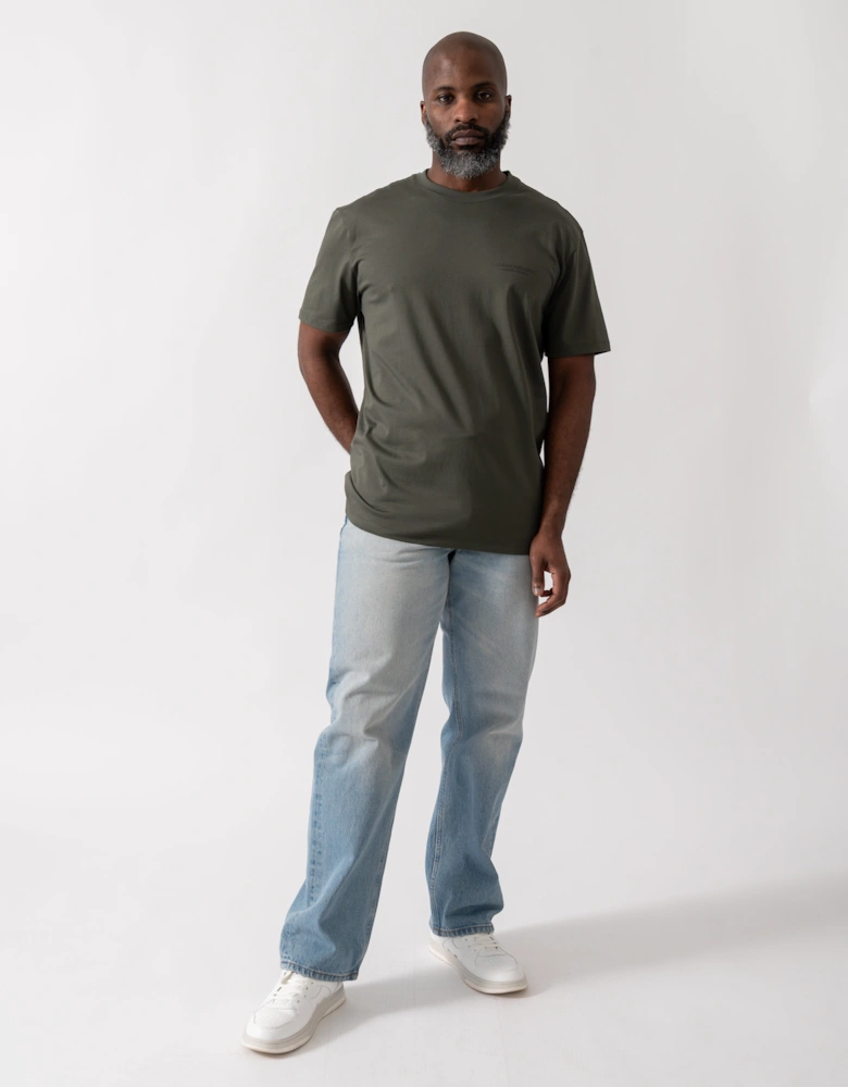 Mens T-Shirt with Small Milano/New York Logo - Chimera