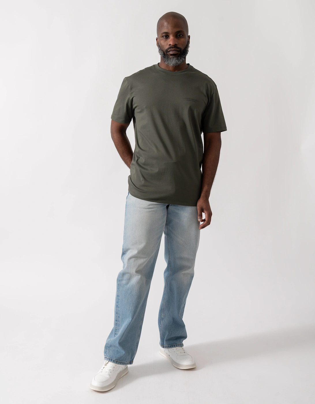 Mens T-Shirt with Small Milano/New York Logo - Chimera