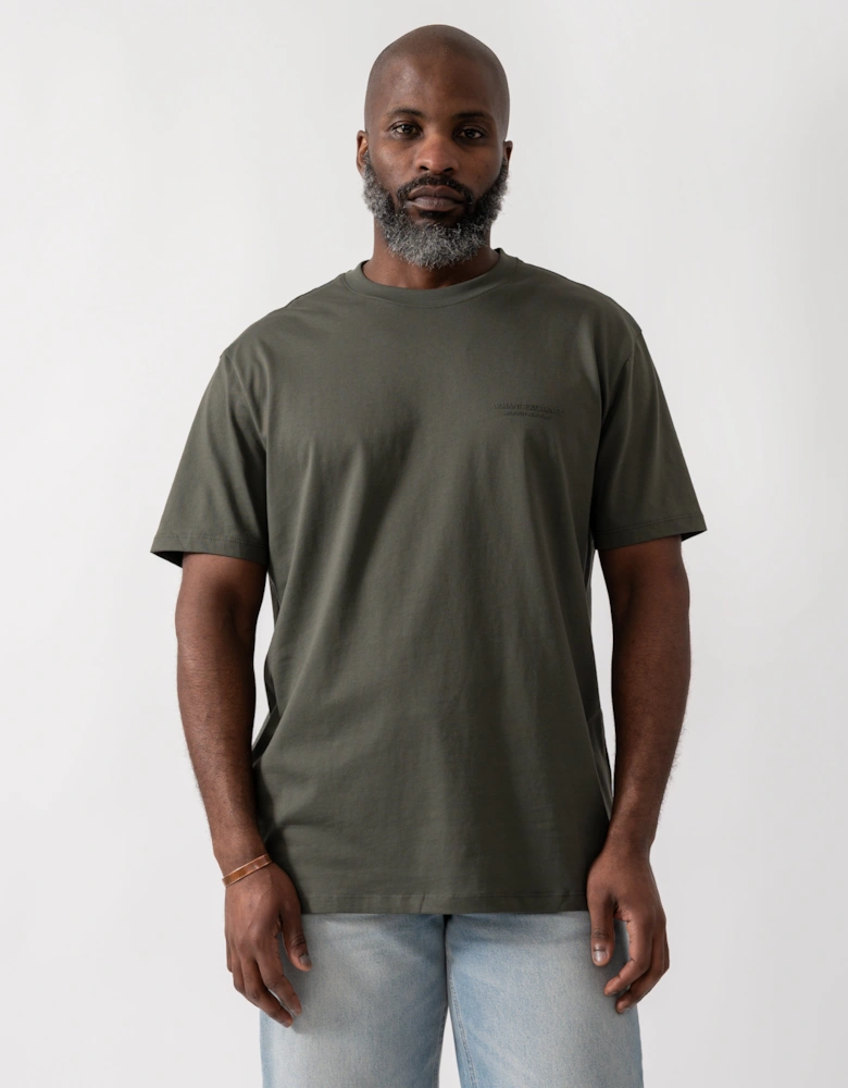 Mens T-Shirt with Small Milano/New York Logo - Chimera