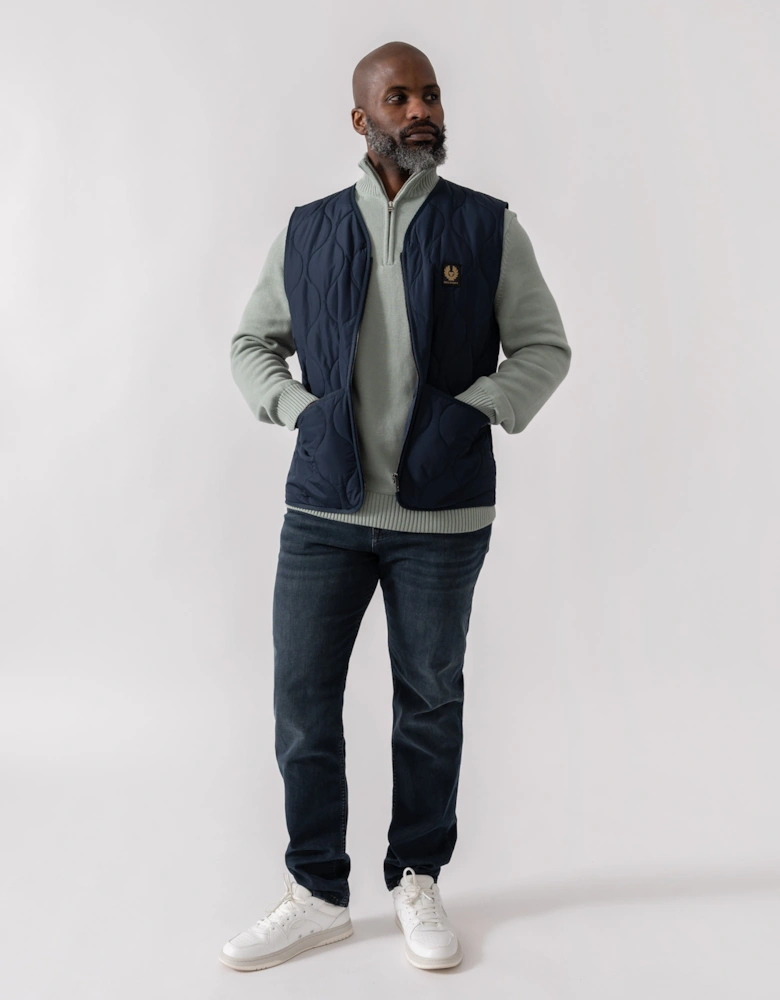 Base Mens Gilet - Dark Ink