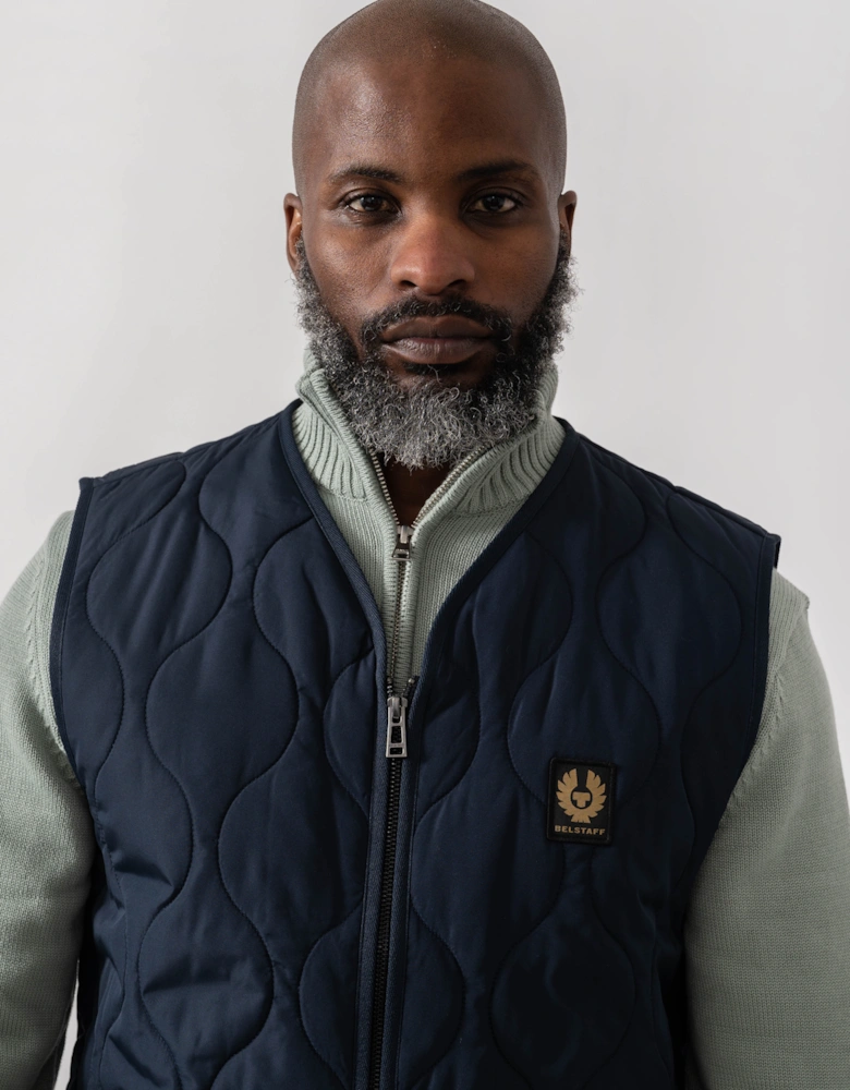 Base Mens Gilet - Dark Ink