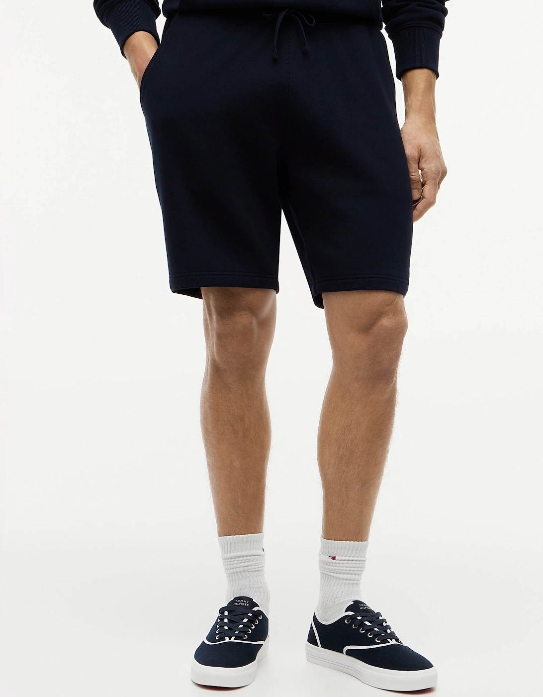 Essential Terry Mens Sweatshorts - Navy Blue