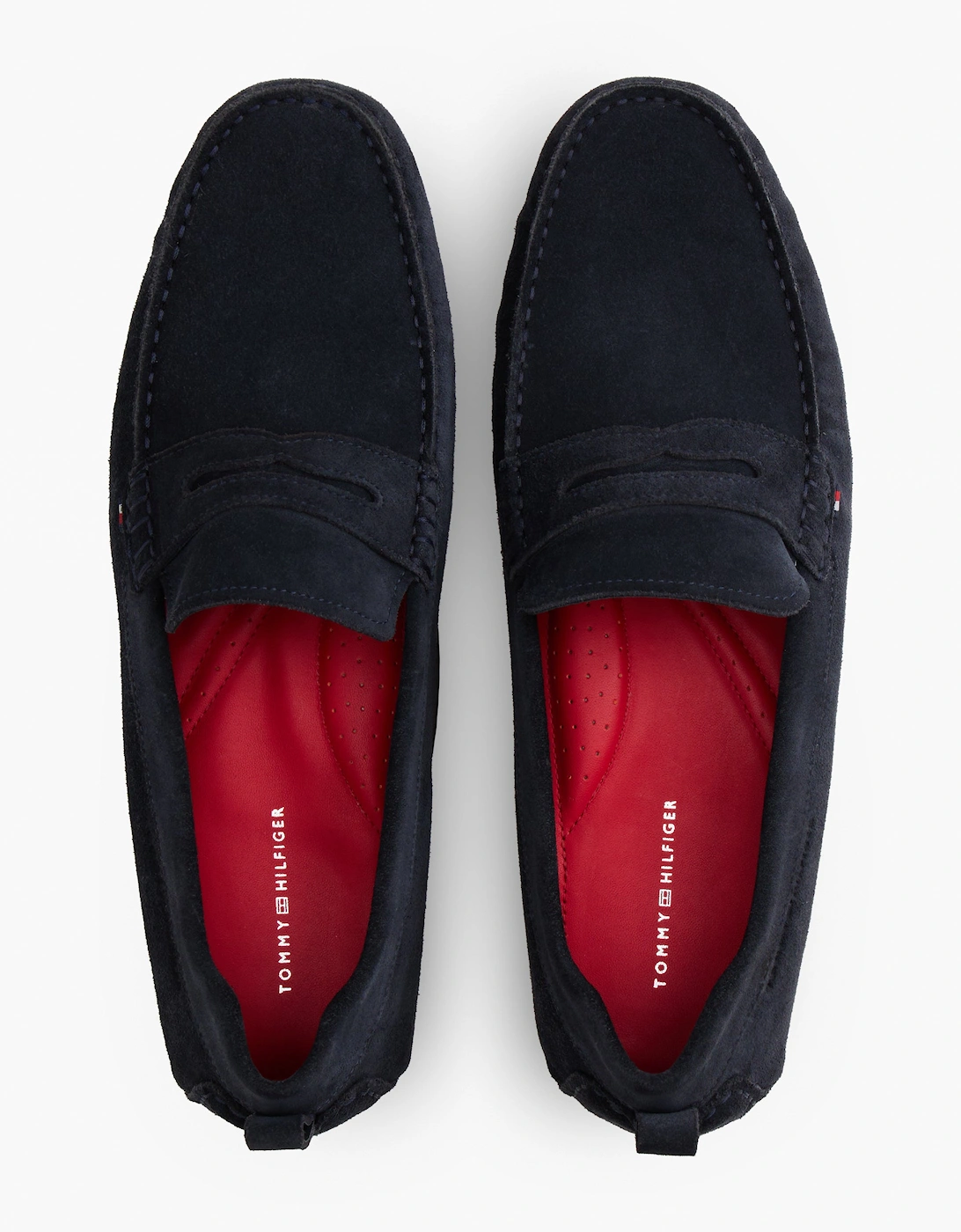 Core Hilfiger Mens Suede Driver - Desert Sky