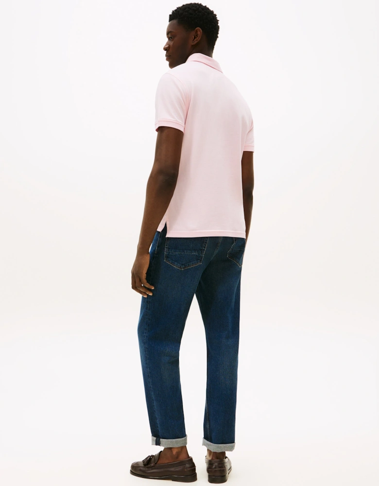 1985 Regular Fit Mens Polo - Pink Lily