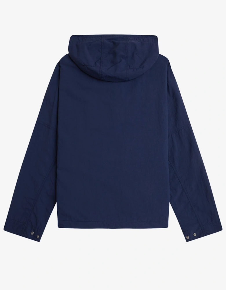 J2323 Cropped Ripstop Parka - Tennis Blue