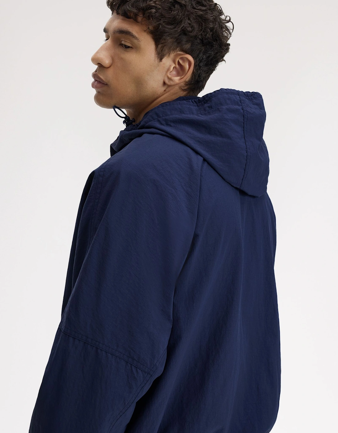 J2323 Cropped Ripstop Parka - Tennis Blue