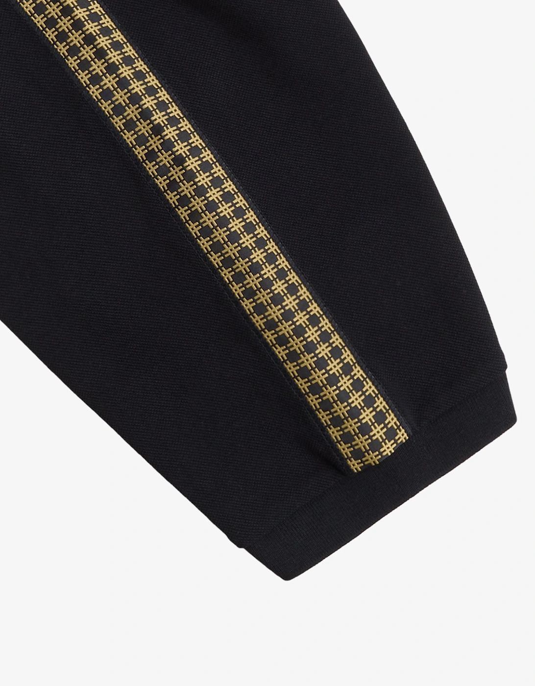 M2304 Cross Tape Polo Shirt - Black