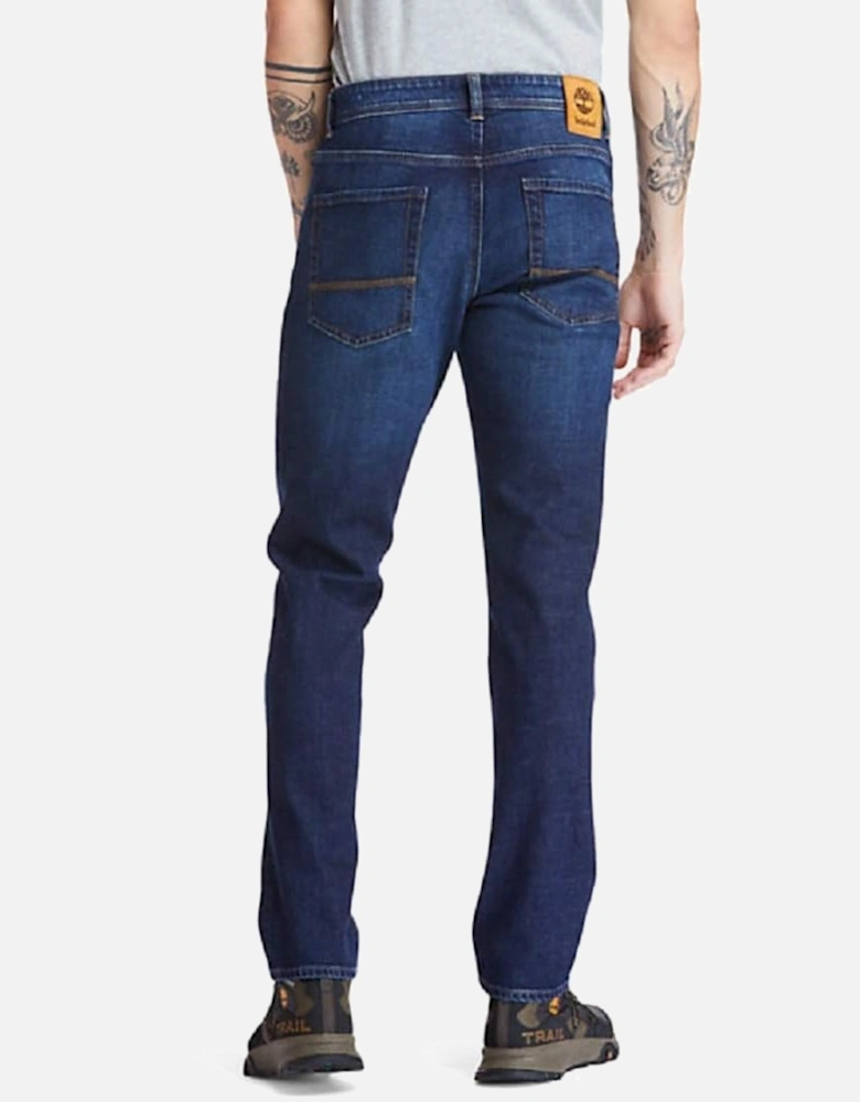 Sargent Lake Stretch Denim Jean - Mid Indigo