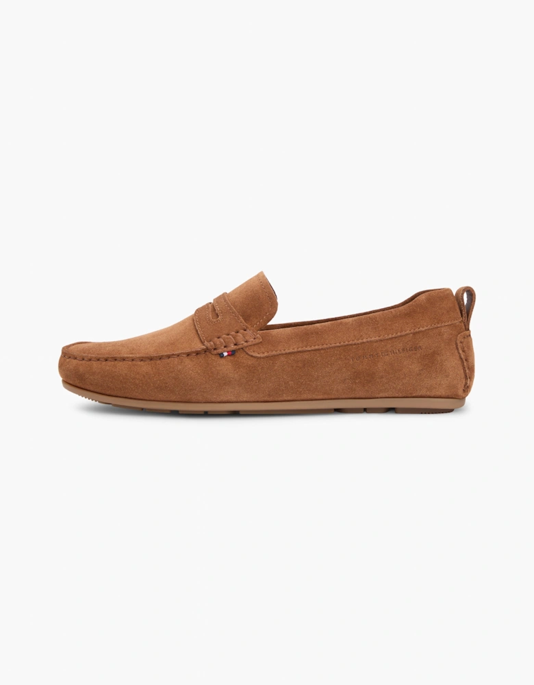 Core Hilfiger Mens Suede Driver - Coconut Grove
