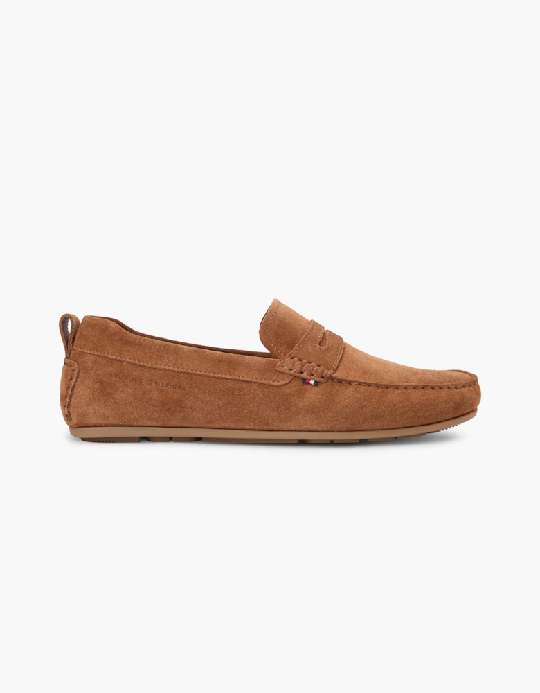 Core Hilfiger Mens Suede Driver - Coconut Grove