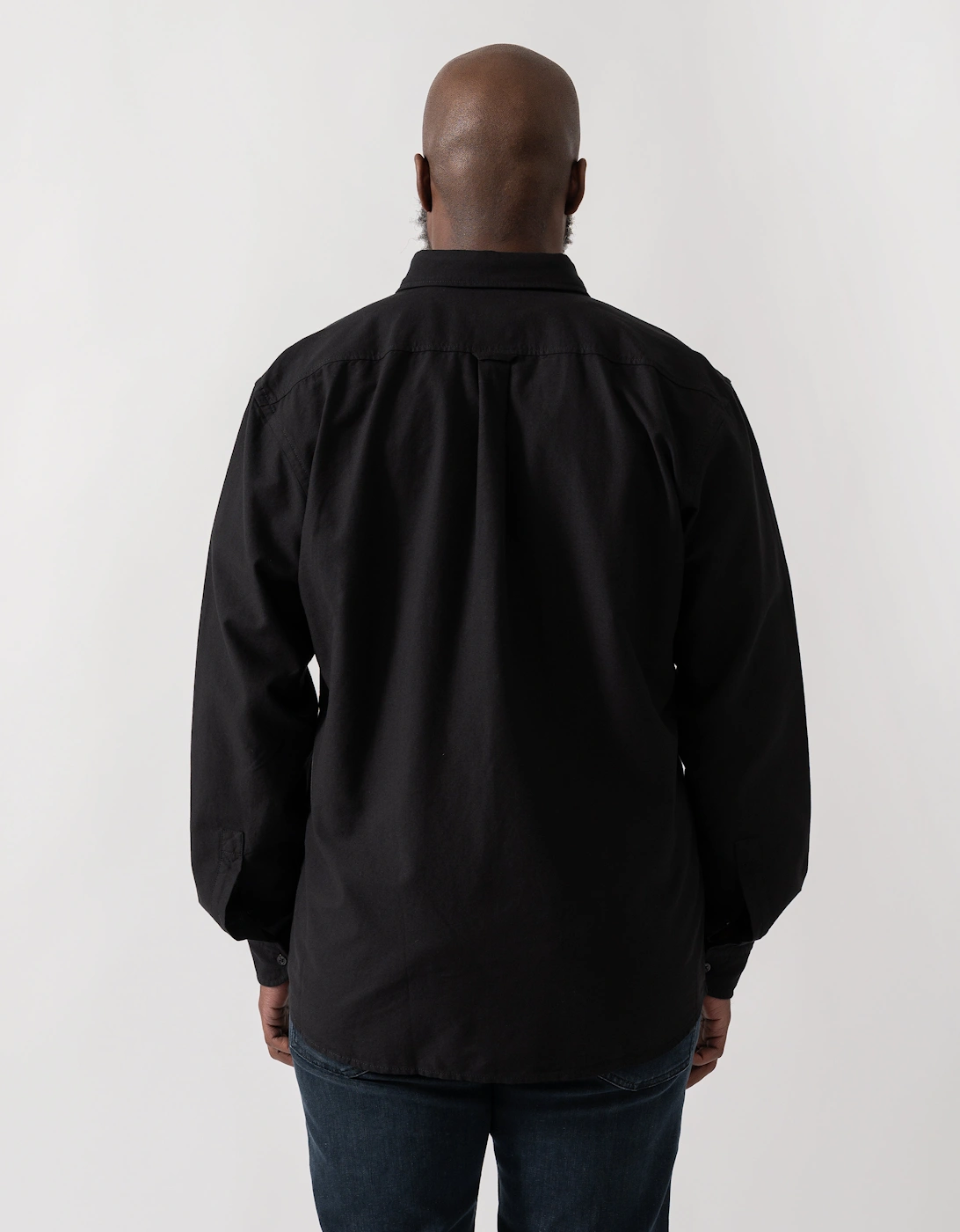 BOSS Orange Rickert Mens Long Sleeve Shirt - Black 002