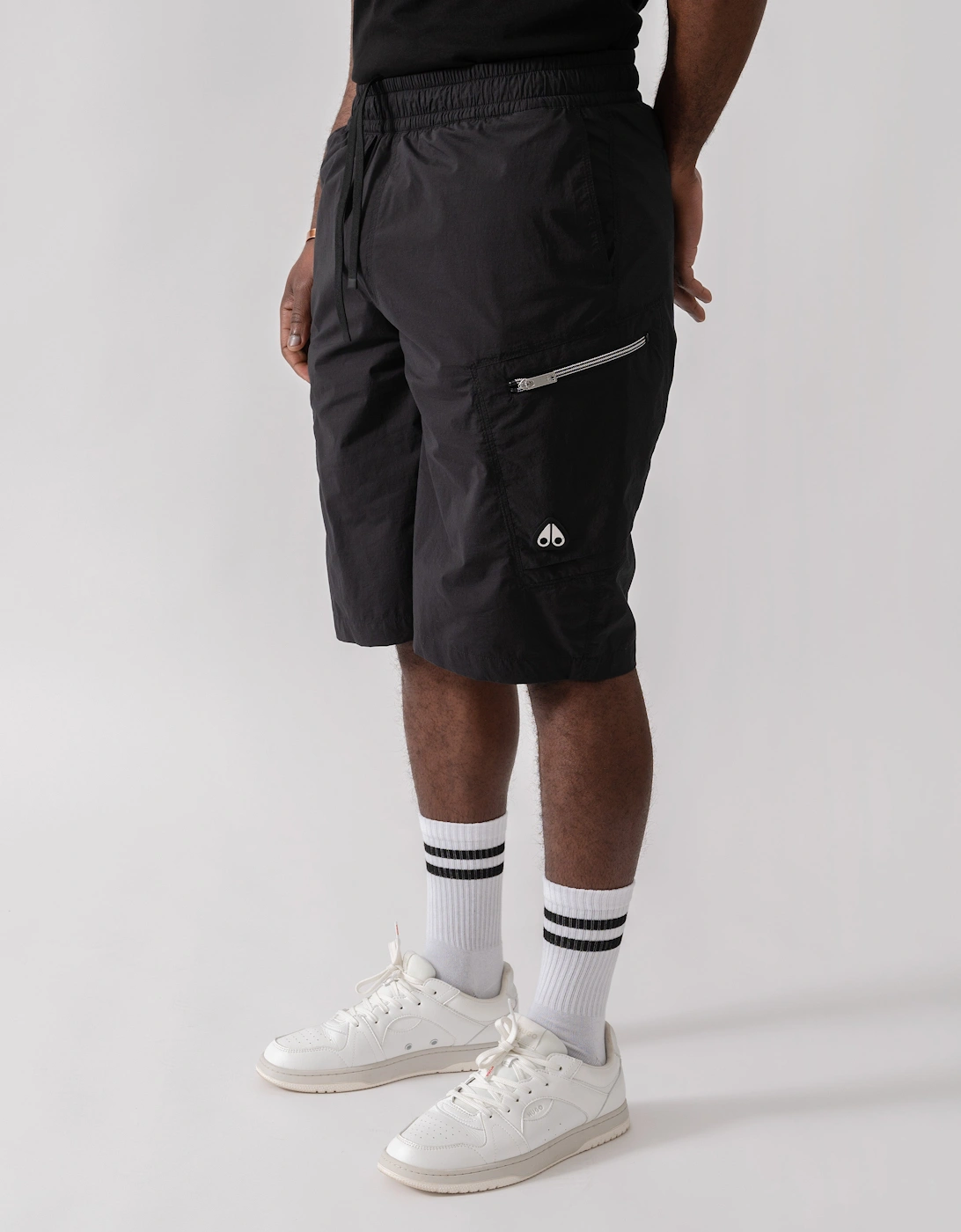 Topflight Mens Cargo Shorts - Black 292