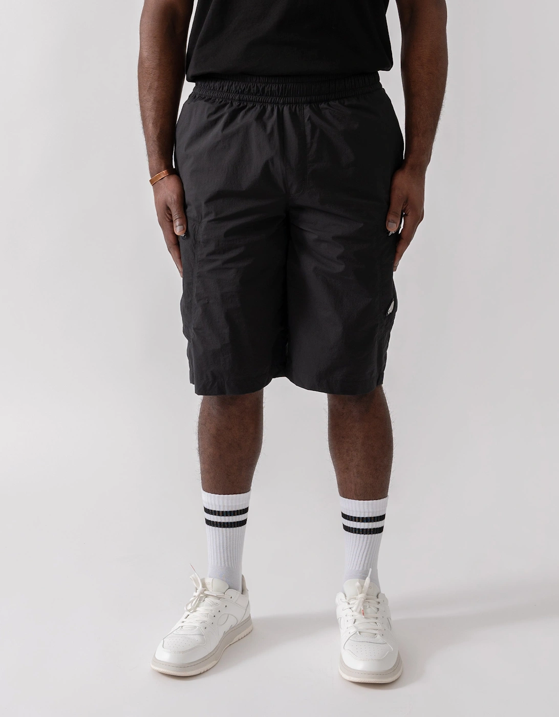 Moose Knuckles Men's Black Topflight Cargo Shorts - 292 - Size: 33/32/32