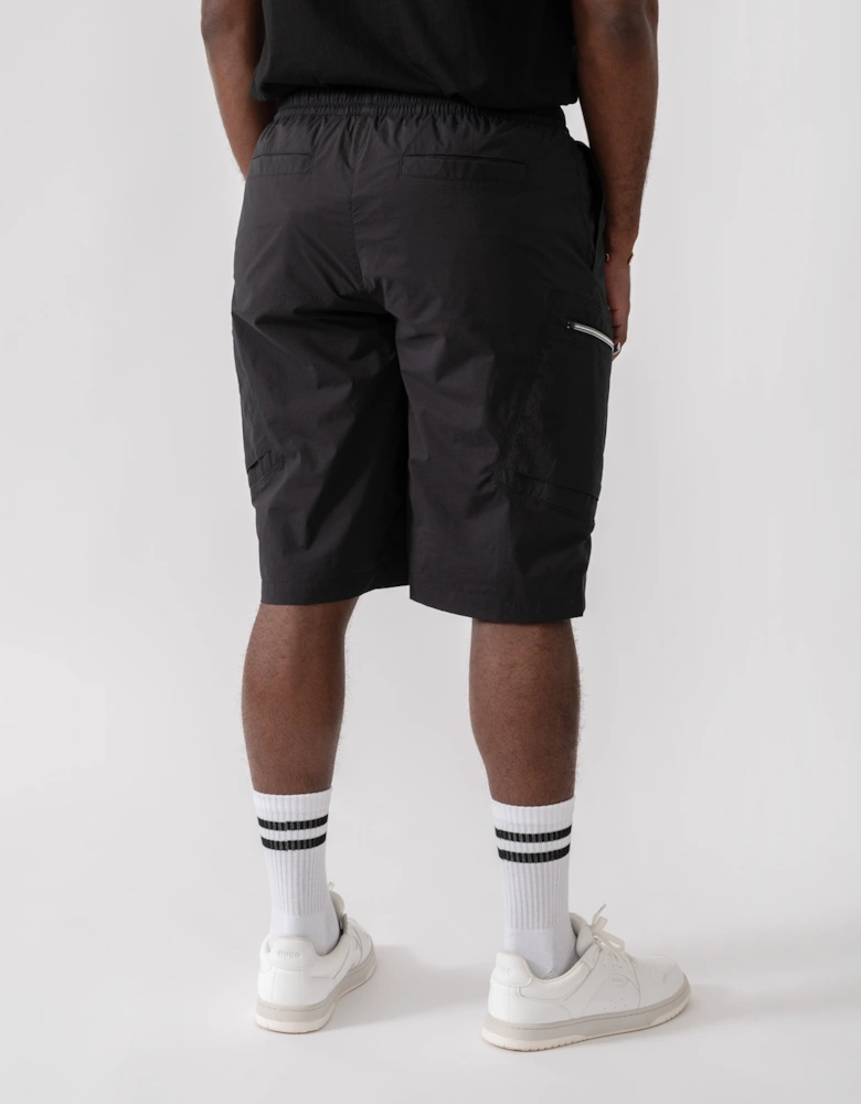 Topflight Mens Cargo Shorts - Black 292