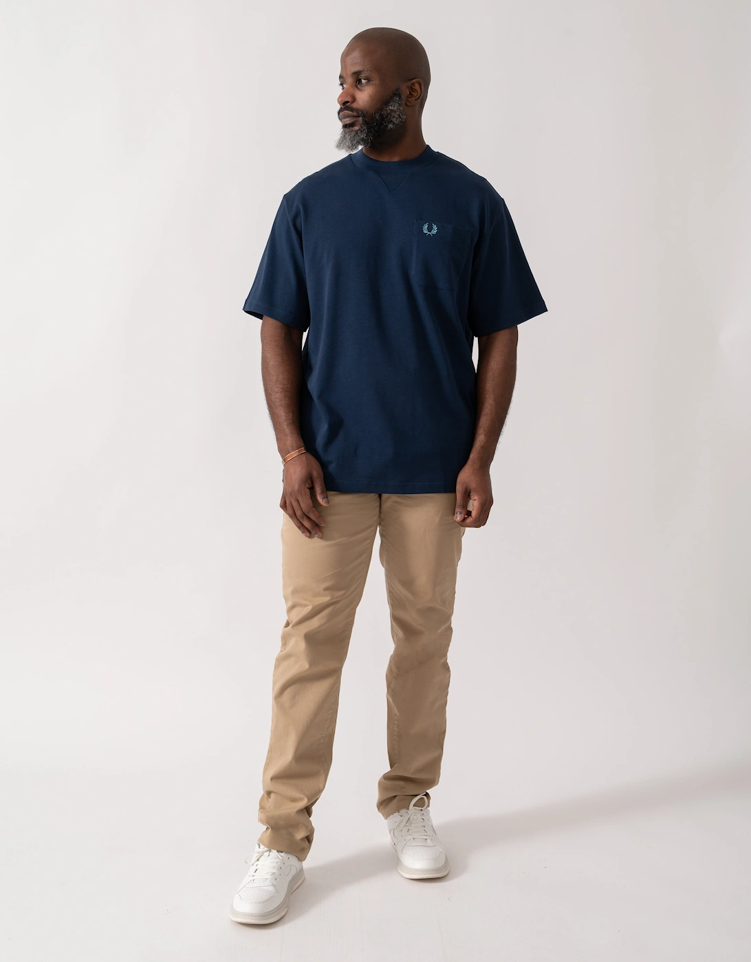 Mens Pocket Detail T-Shirt - Tennis Blue X86