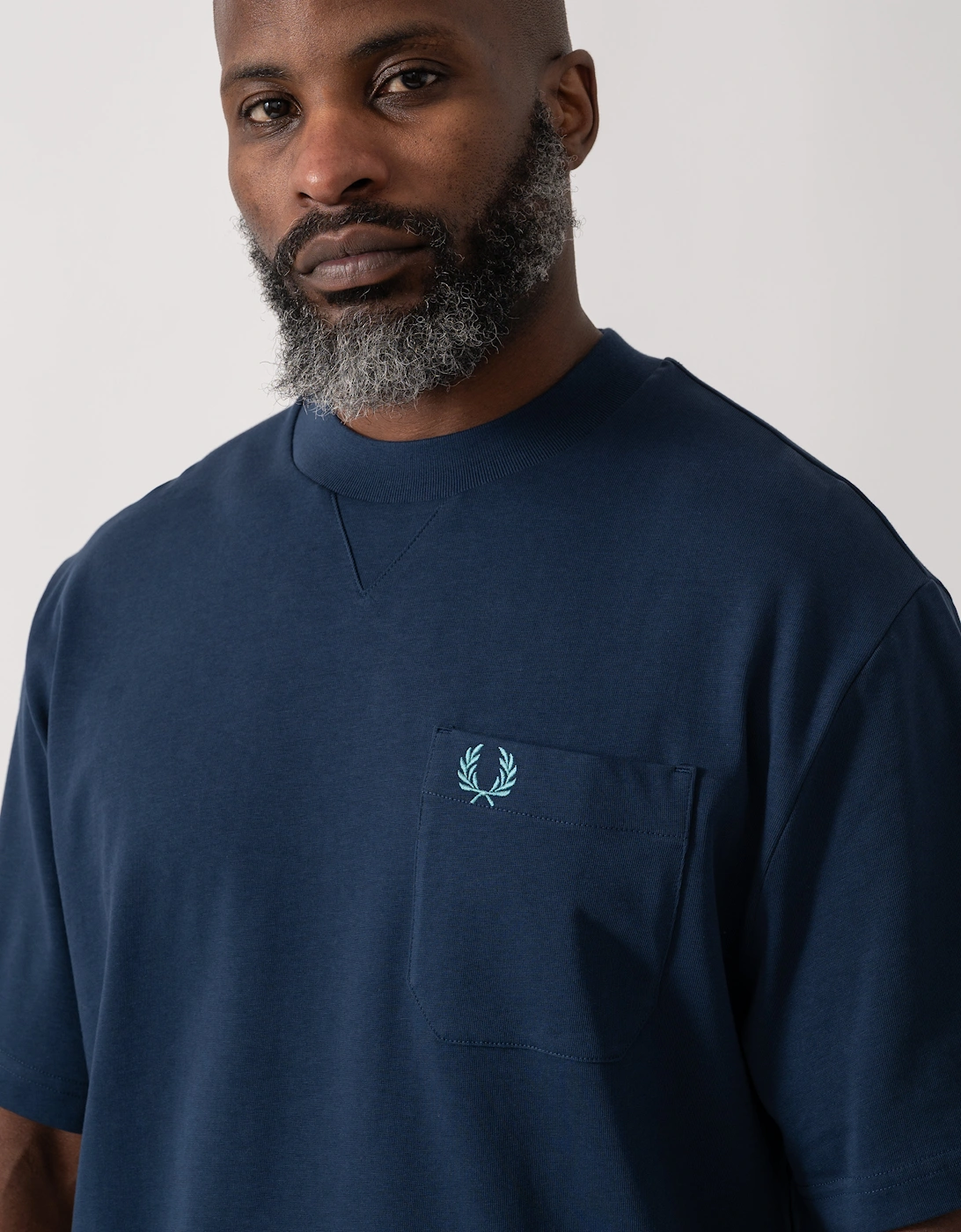 Mens Pocket Detail T-Shirt - Tennis Blue X86