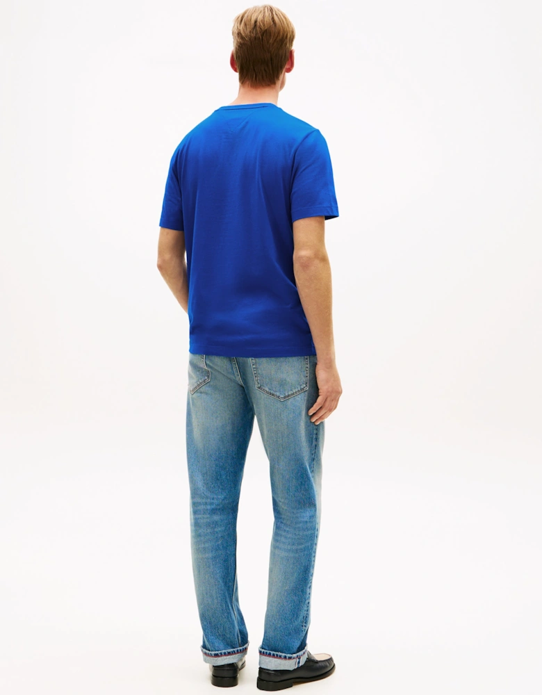 Essential Seasonal Regular Fit Solid Mens T-Shirt - Regal Blue