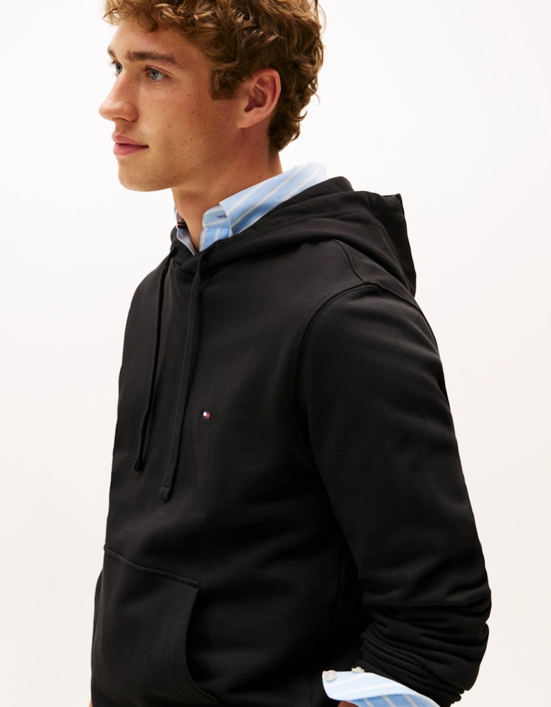 Essential Terry Mens Hoodie - Black
