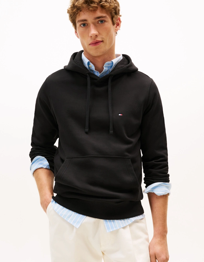 Essential Terry Mens Hoodie - Black