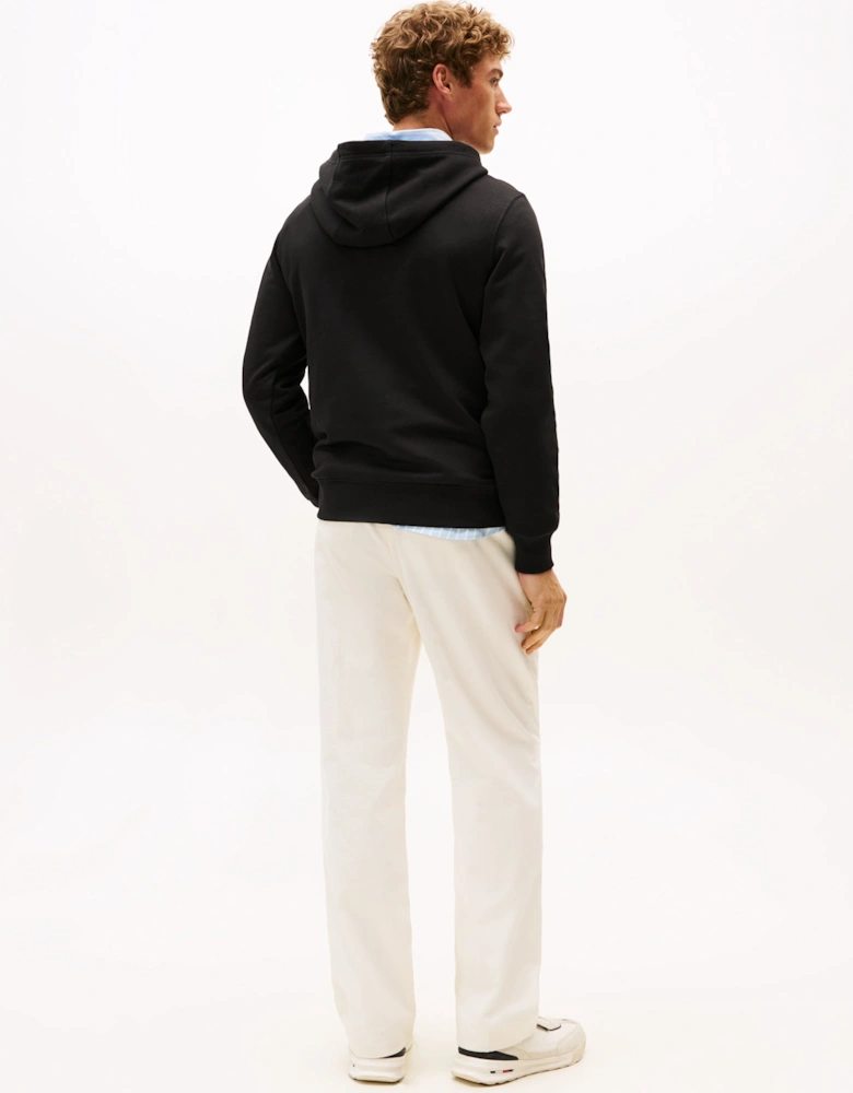 Essential Terry Mens Hoodie - Black