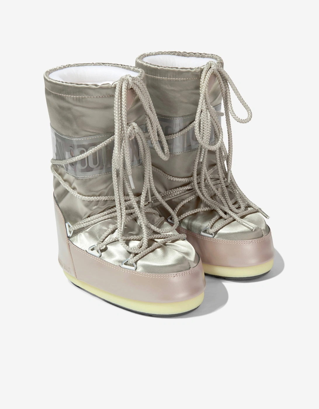 Moon Boot Girls Icon Glance Boots in Gold