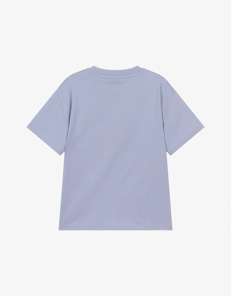BOSS MEDIUM BLUE T SHIRT J52897